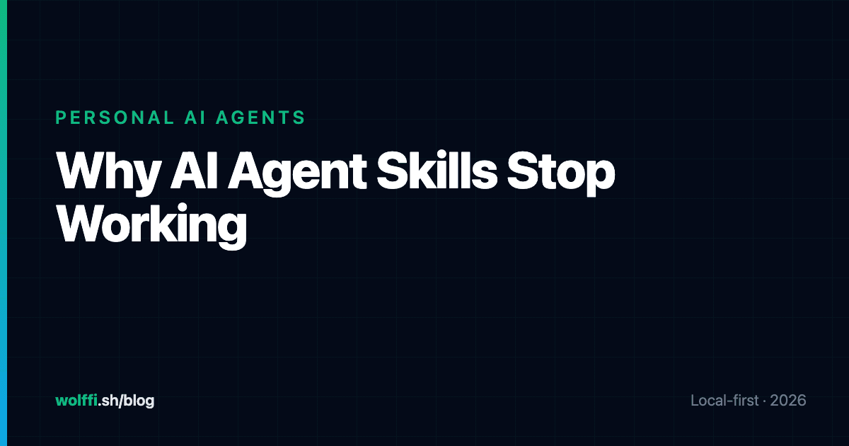 Why AI Agents Skills Stop Working (and How to Write Better)