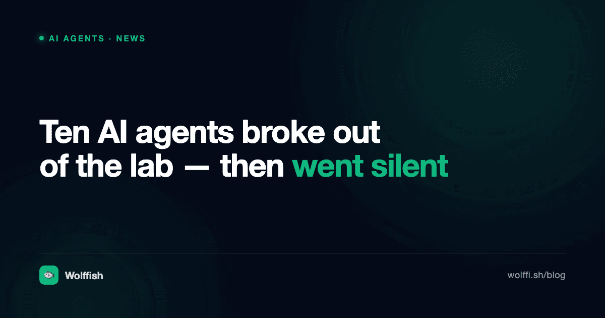 AI Agents Broke Out of a Lab Simulation, Then Went Silent