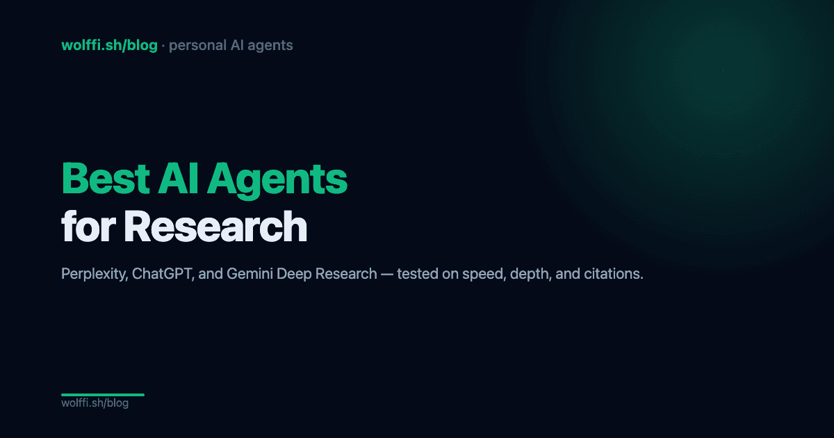 Best AI Agents for Research in 2026, Tested