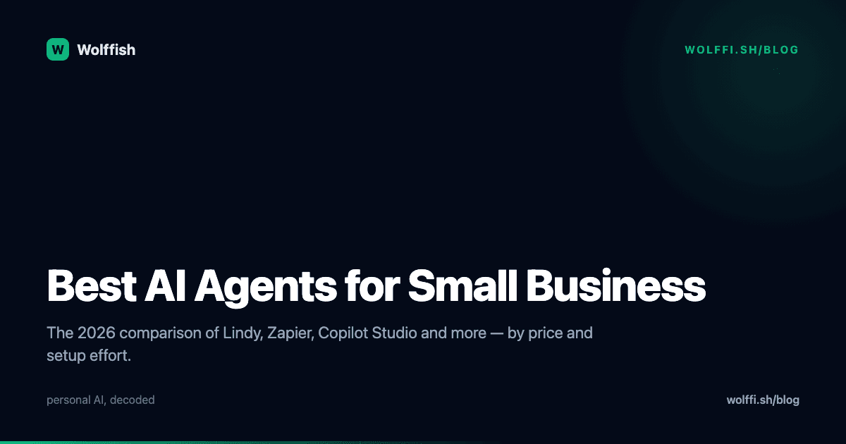 Best AI Agents for Small Business in 2026 (Tested)