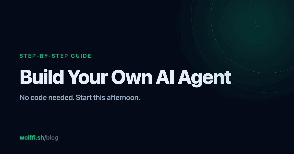 How to Build Your Own Personal AI Agent (No Code Needed)