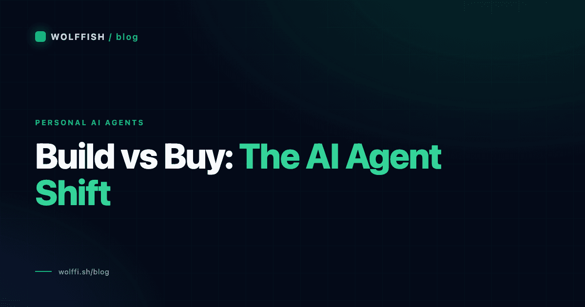 32% of Companies Now Build Instead of Buy: The AI Agent Shift