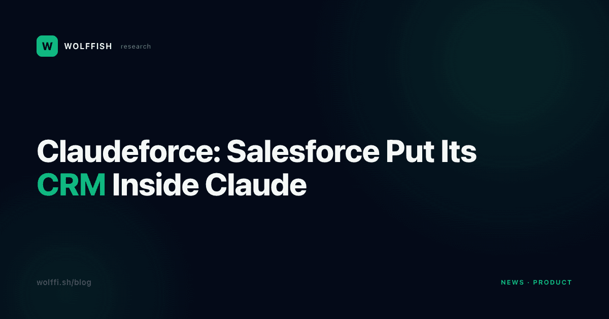 Claudeforce: Salesforce Put Its CRM Inside Claude