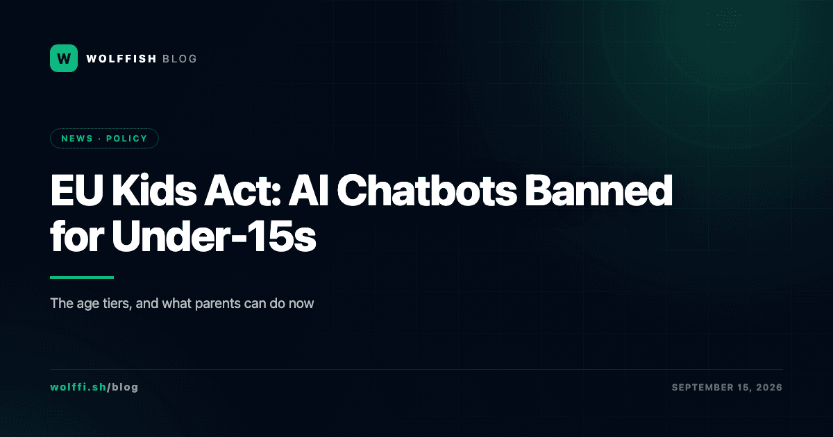 EU Kids Act: AI Chatbots Banned for Under-15s