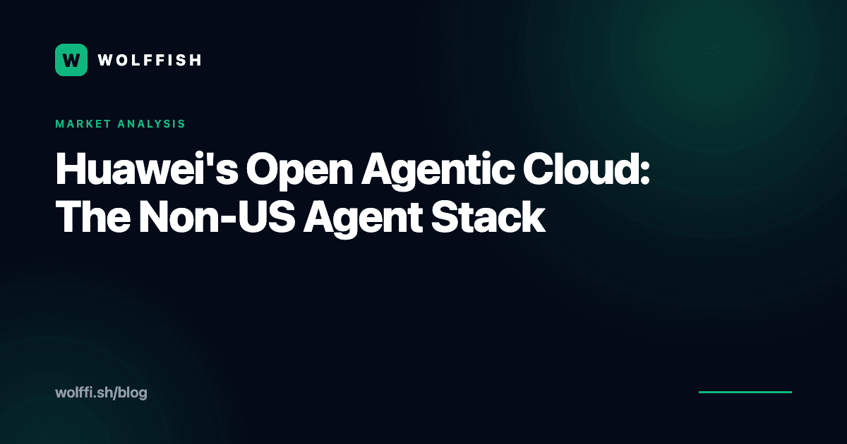 Huawei's Open Agentic Cloud: The Non-US Agent Stack