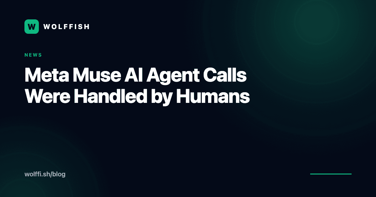 Meta Muse AI Agent Calls Were Handled by Humans