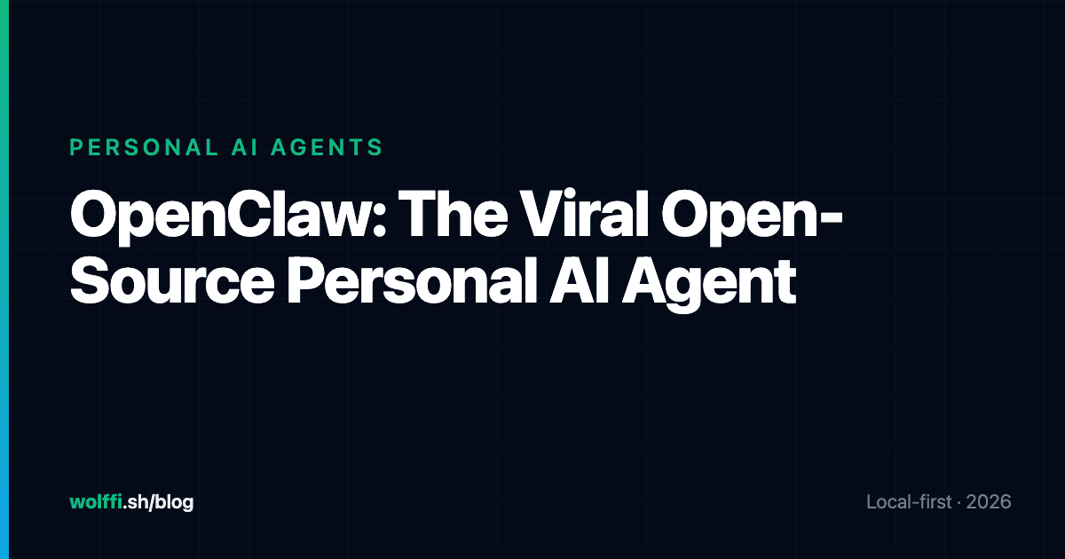 OpenClaw: The Viral Open-Source Personal AI Agent