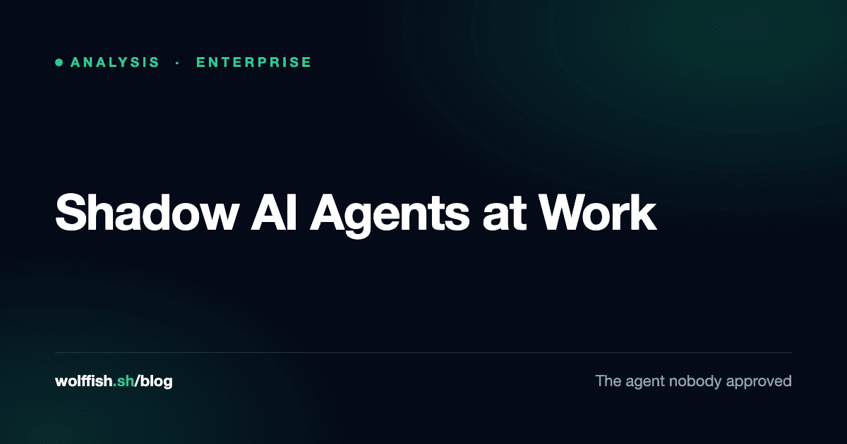 Shadow AI Agents at Work: What to Do About Them