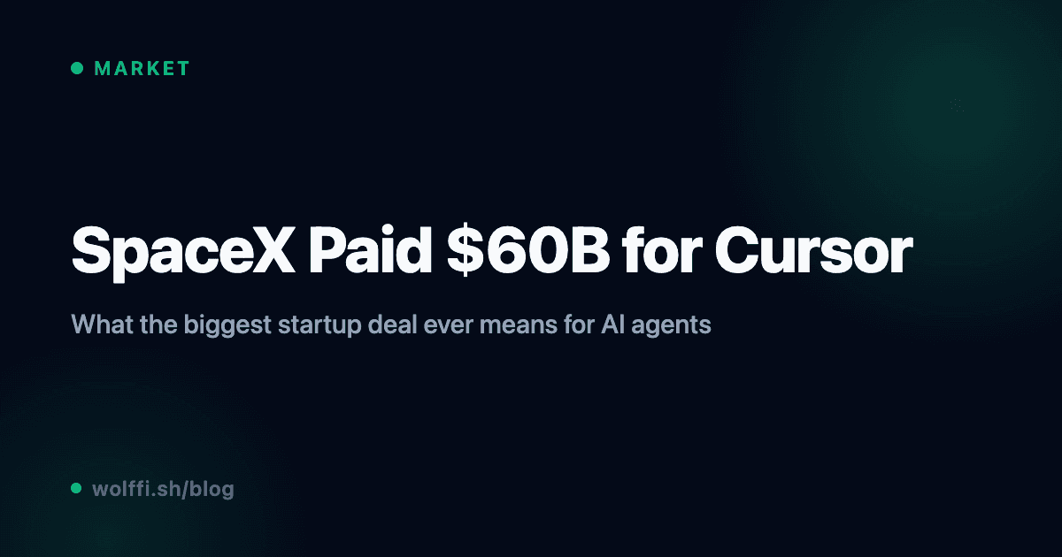 SpaceX Paid $60B for Cursor. What It Means for AI Agents
